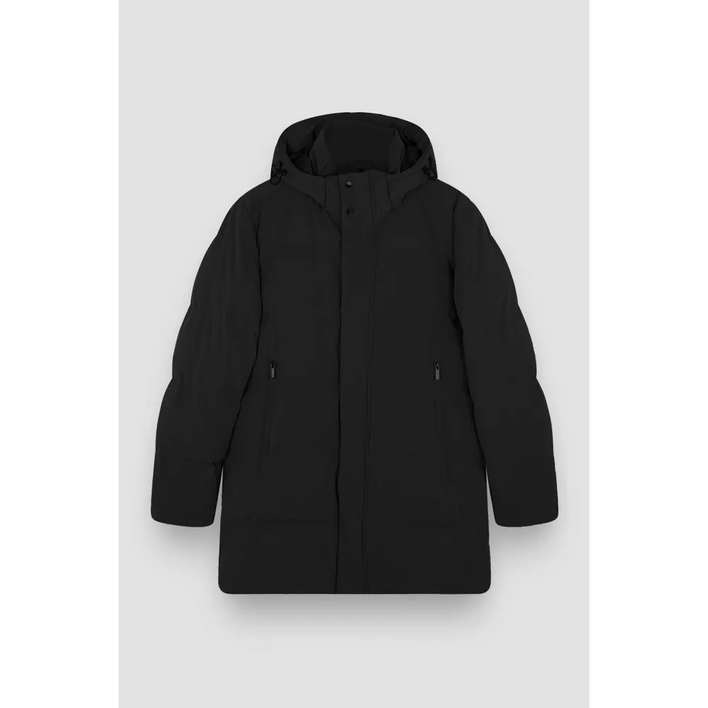 Paul And Shark Men's Typhoon Parka in Black – Clothing