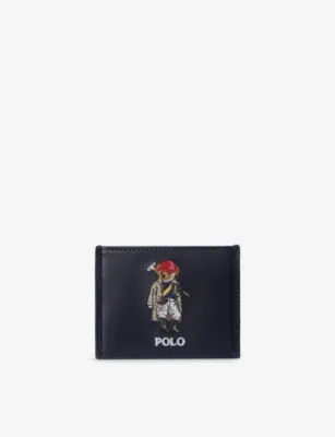 POLO RALPH LAUREN Polo Bear Leather Card Case