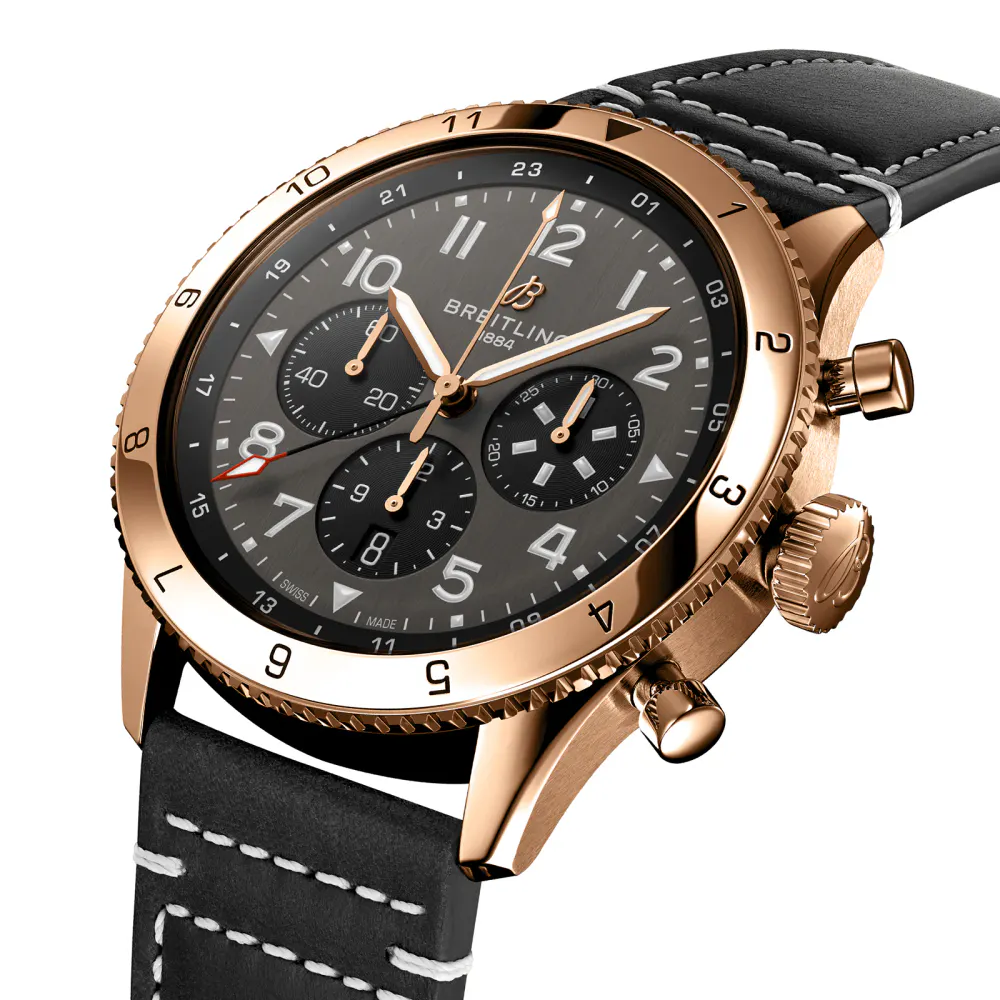 Breitling Super AVI B04 Chronograph GMT 46 P-51 Mustang Watch detail 2
