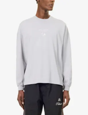 PELLADOR Nutmeg Long-Sleeve Cotton T-Shirt detail 3