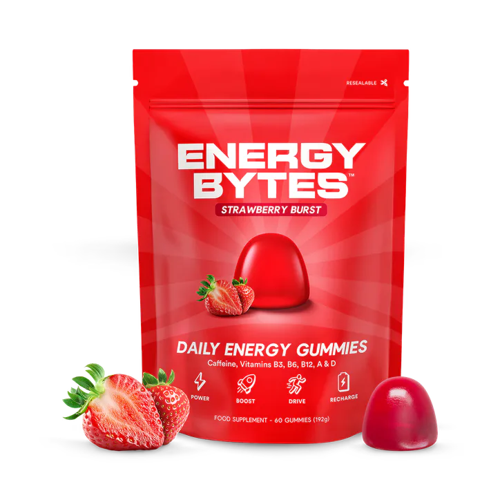 The BYTES Co. Daily Energy Strawberry Flavour 60 Gummies - 60 Count – Weight Management > GLP-1 Support