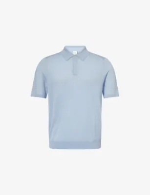 PAUL SMITH Short-Sleeve Merino-Wool Polo Shirt