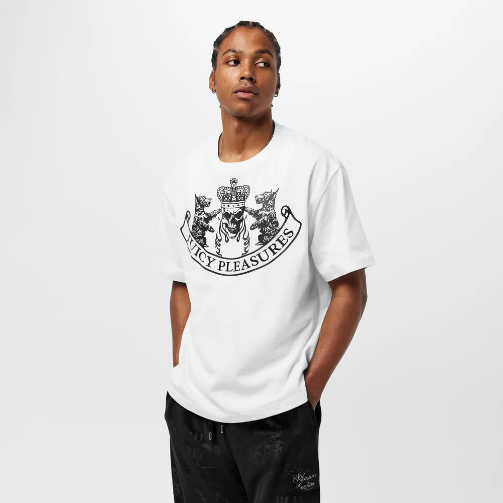 Pleasures X Juicy Couture Crest T-Shirt detail 3