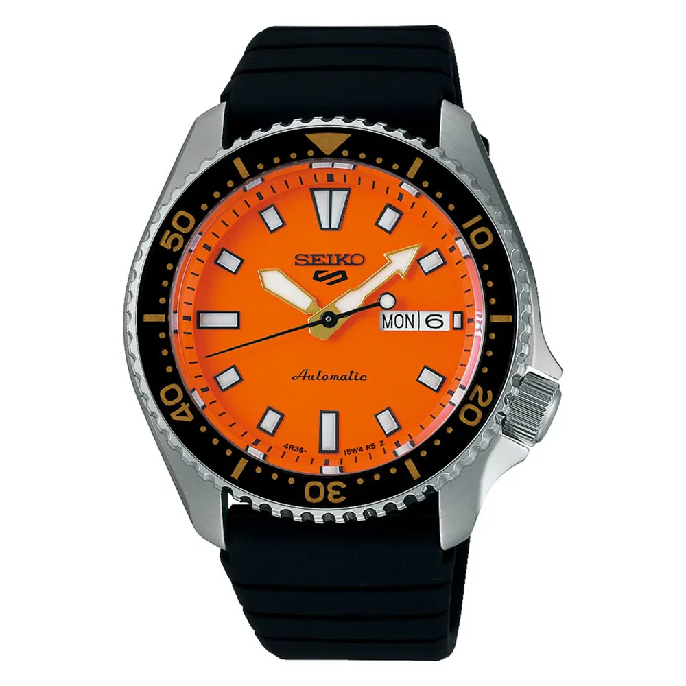 Seiko 5 Sports 5 Sports SKX Redux 'Diachi Orange' 42.5mm Mens Watch Orange