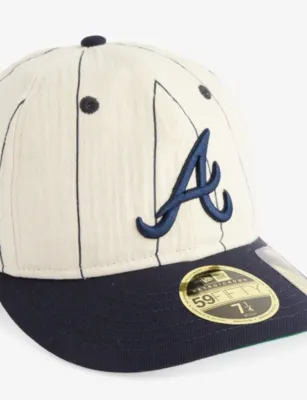 NEW ERA 59FIFTY Atlanta Braves MLB Cotton Baseball Cap - 7 5/8 detail 2