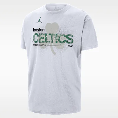 Nike Boston Celtics Courtside Men's Jordan '85 NBA Statement T-Shirt - White in White – Nike men's and unisex