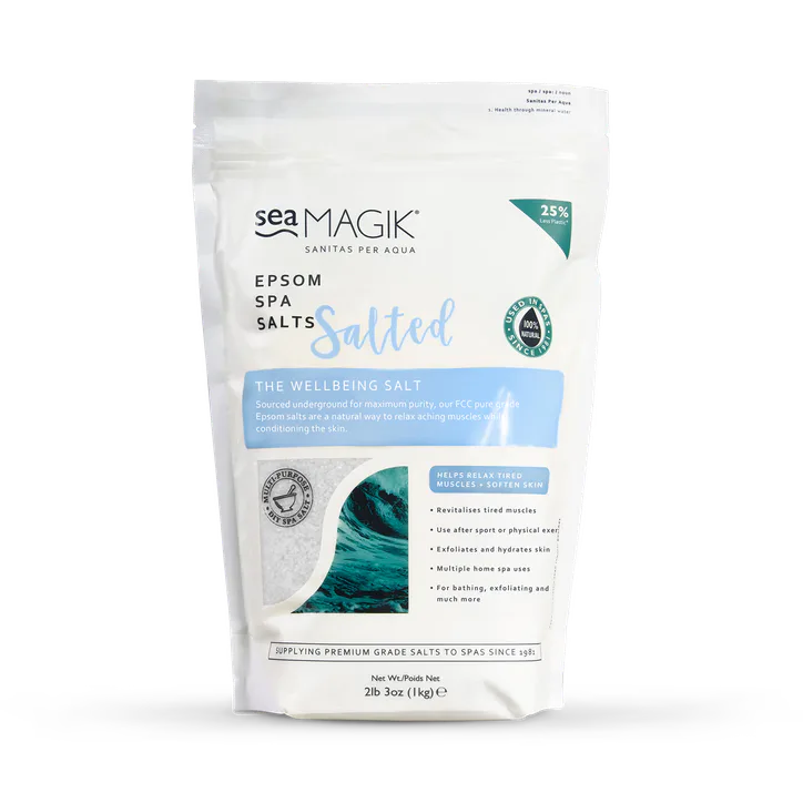 Sea Magik Salted Epsom Spa Salts 1kg