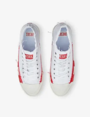 DIESEL S-D Verse Canvas Mid-Top Trainers - EUR 41 / 7 UK MEN in HA690, additional product view 2