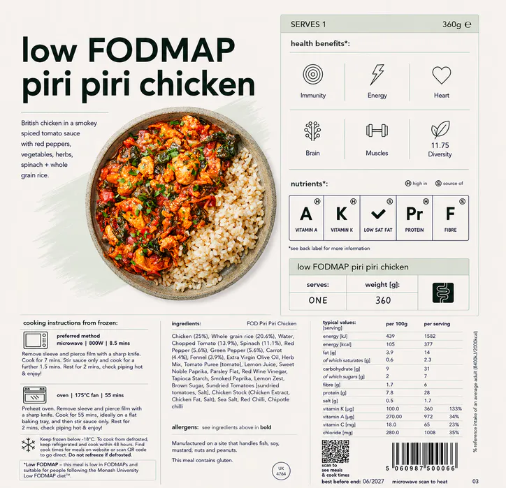 Field Doctor 14 Major Allergen-Free Meal Bundle Pack Of 6, additional product view 3
