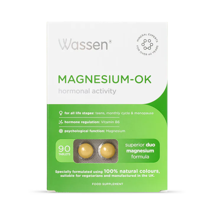 Wassen Magneisum Ok - 90 Tablets – Vitamins & Supplements > Minerals > Magnesium