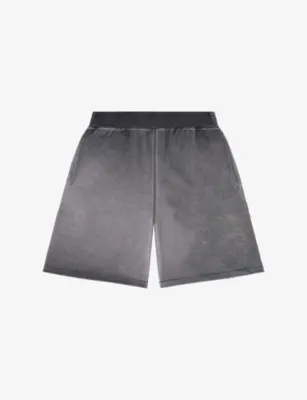 DIESEL Dévoré Motif Washed Jersey Shorts
