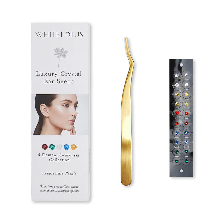 White Lotus Beauty Luxury Crystal Ear Seeds