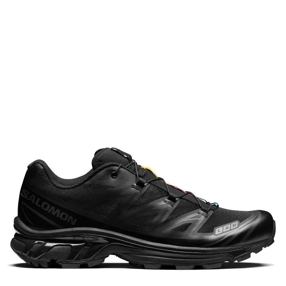 Salomon Mens XT-6 Shoes in Black Black – Footwear