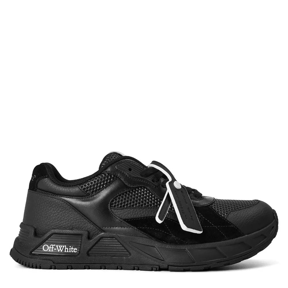 Off White Off Kick Off Run Sn64 in Black/Black – Footwear