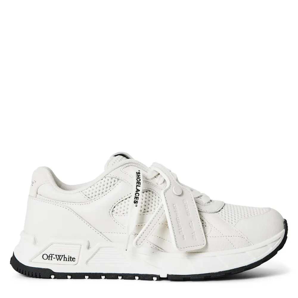 Off White Off Kick Off Run Sn64 in White/Black – Footwear