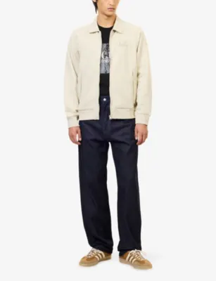 CP COMPANY Brand-Embroidered Cotton-Jersey Jacket detail 2