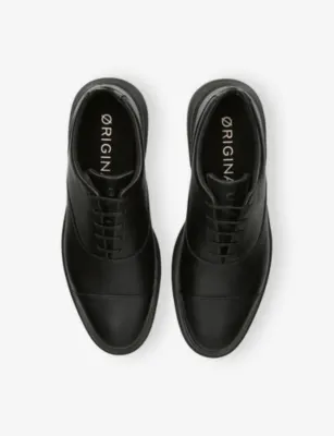 COLE HAAN ØriginalGrand Cityspectre Leather Oxford Shoes - EUR 43 / 9 UK MEN in BLACK, additional product view 2
