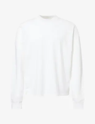 THE ROW Dolino Long-Sleeve Cotton T-Shirt