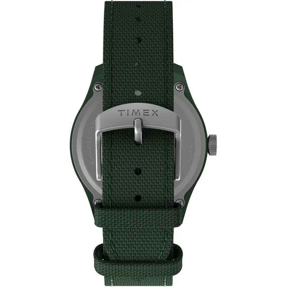 Timex Men's Traprock Quartz Analogue Watch in Khaki, additional product view 3