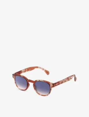 IZIPIZI #C Wild Hooves Square Acetate Sunglasses, additional product view 3