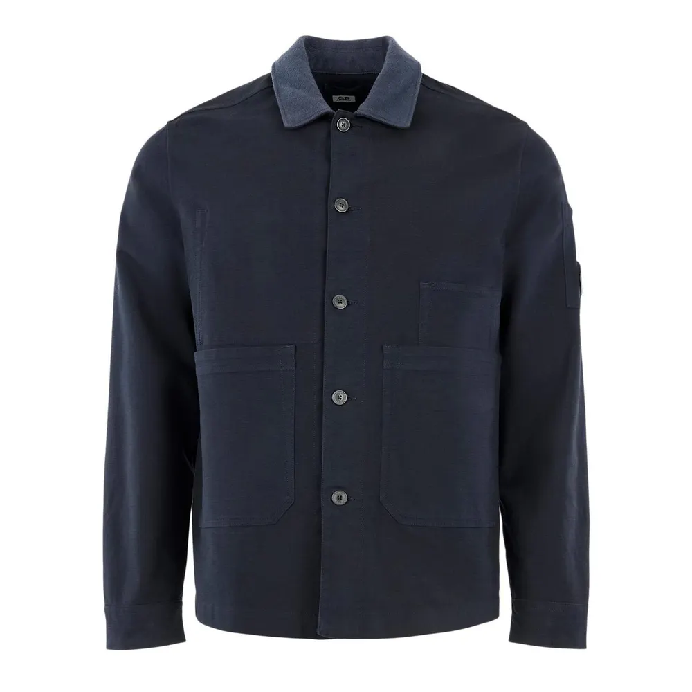 CP Company Men's C.P. Company Button Long Sleeve 4 Pocket Overshirt