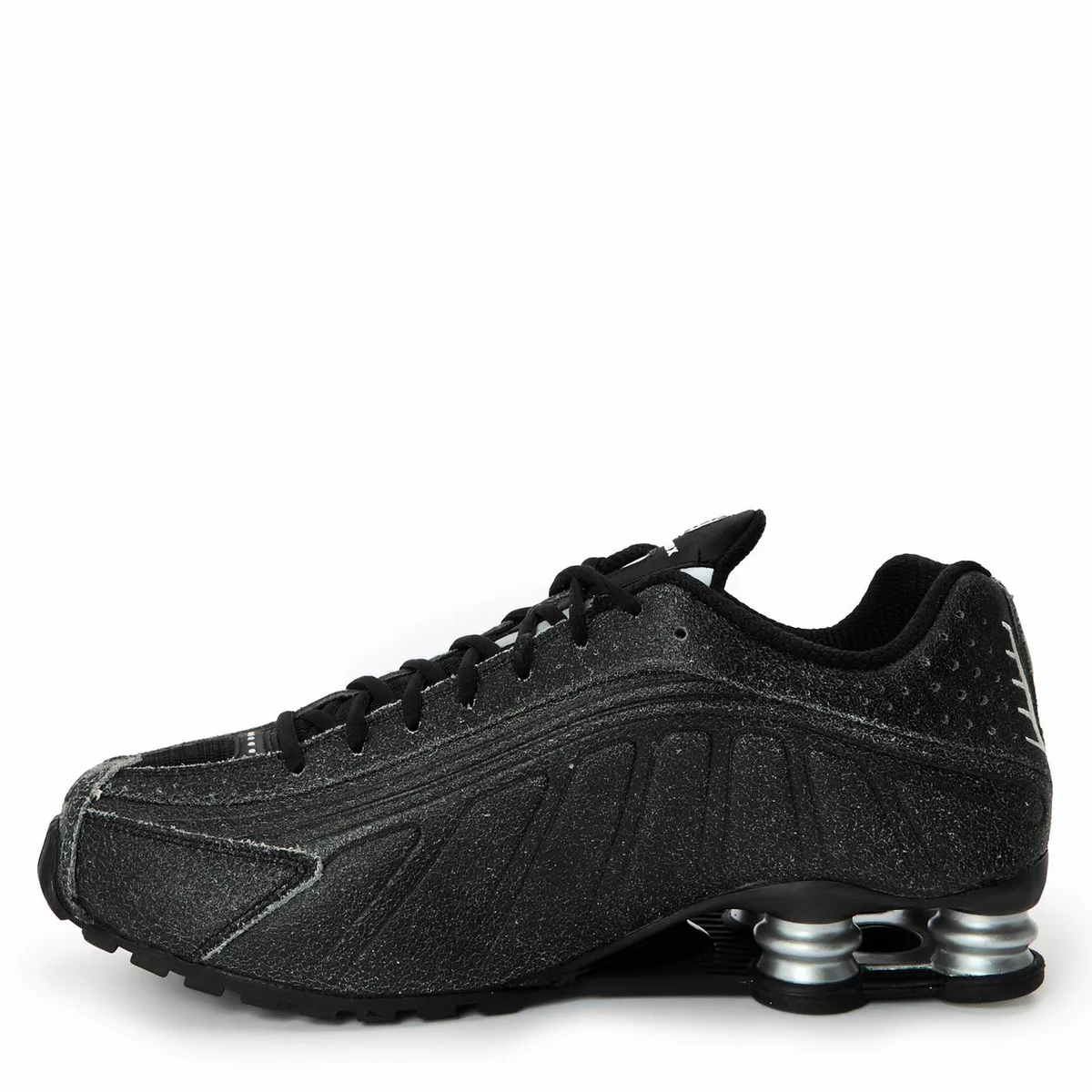 For Him Nike Nike Shox R4 Qs Sn61 in Black/Grey, additional product view 2