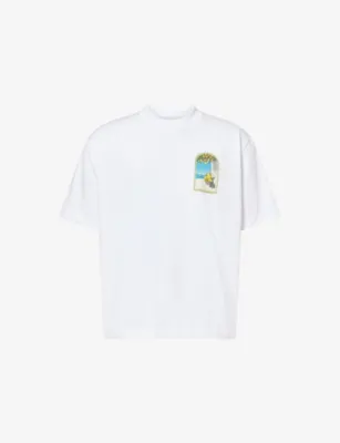 BELIER Vespa Graphic-Print Cotton T-Shirt
