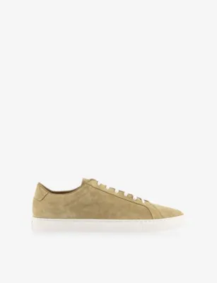 COMMON PROJECTS Achilles Premium Suede Trainers - 10 in BEIGE SUEDE – Mens | Trainers | Lace up trainers