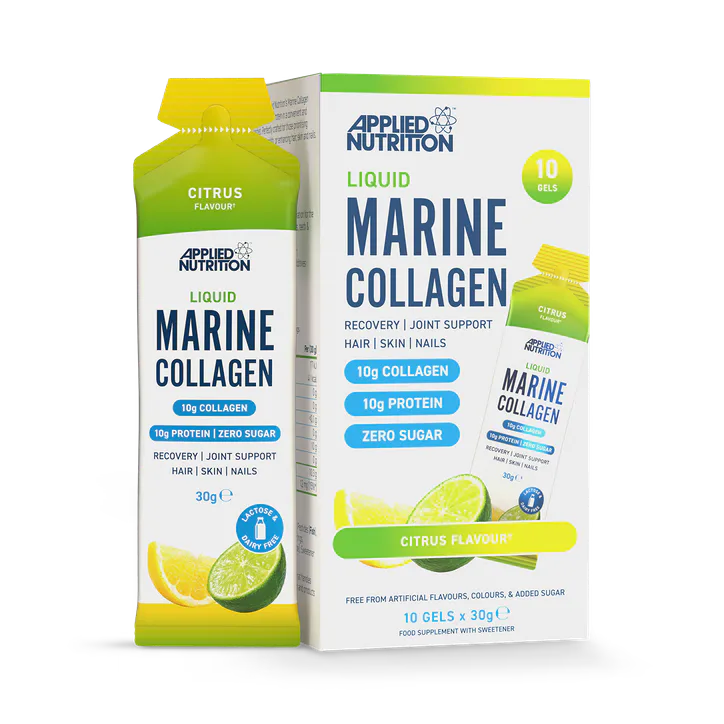 Applied Nutrition Liquid Marine Collagen Citrus 10 Gels