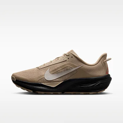 Nike ACG Pegasus Trail Men's Trail-Running Shoes - Linen/Black/Light Crimson/Light Orewood Brown