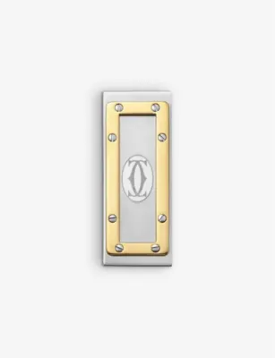 CARTIER Santos de Cartier stainless-steel money clip