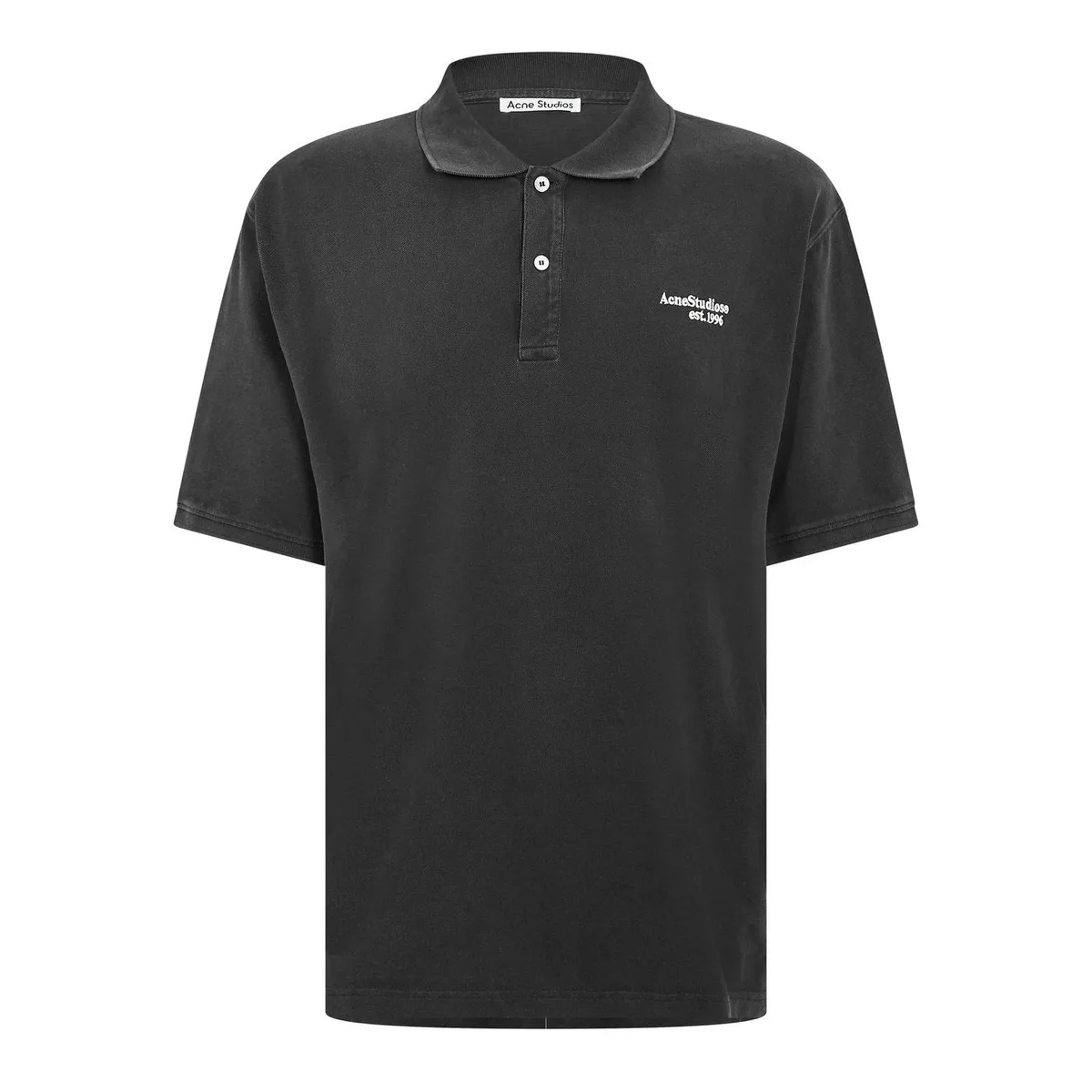 Acne Studios Men's Short Sleeve Polo Shirt