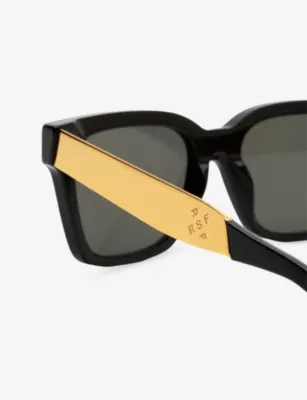 RETROSUPERFUTURE America Francis Square-Frame Acetate Sunglasses detail 3