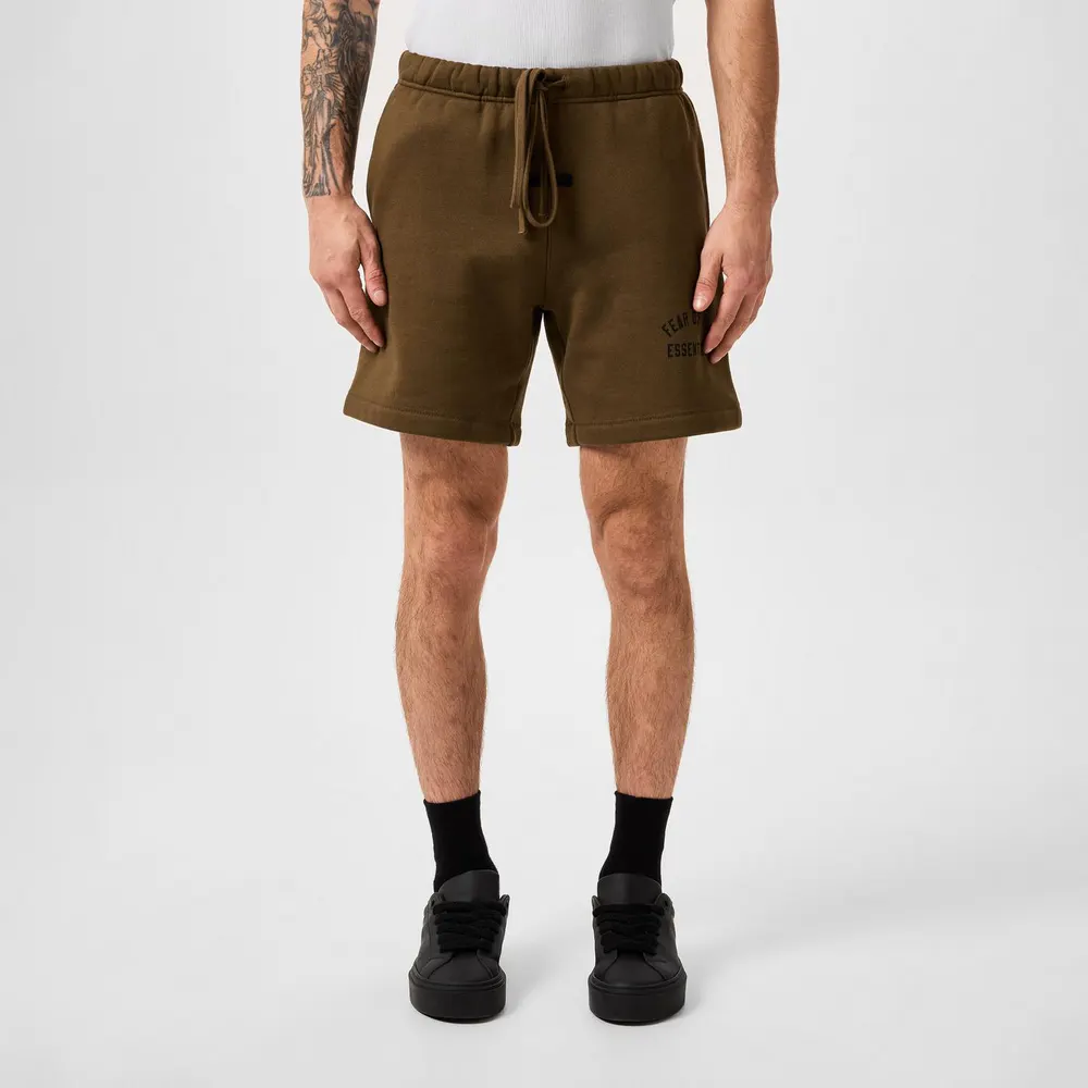 Fear Of God Essentials Cotton Logo Shorts detail 3