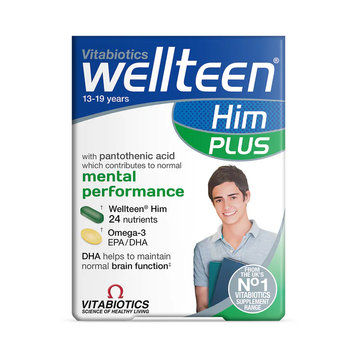 Vitabiotics Wellteen Him Plus 56 Tablets