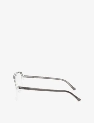 RAY-BAN RB5698 Square-Frame Acetate Optical Glasses detail 2