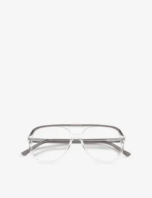 RAY-BAN RB5698 Square-Frame Acetate Optical Glasses detail 3