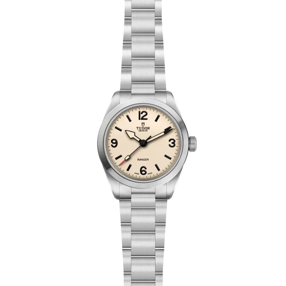 Tudor Ranger 39mm Steel Case Beige Dial detail 2
