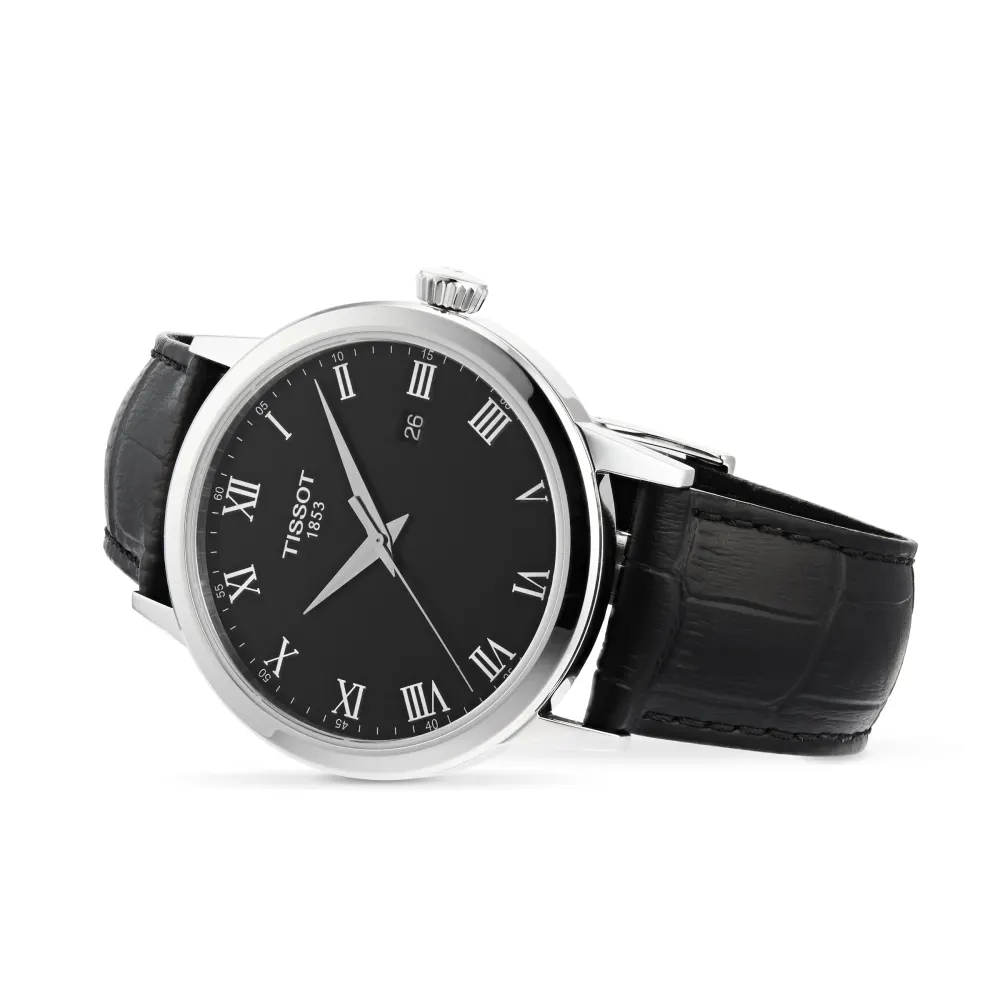 Tissot Dream 42mm Mens Watch Black detail 2