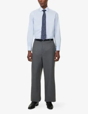 PAUL SMITH Long-Sleeve Cotton-Blend Shirt detail 2