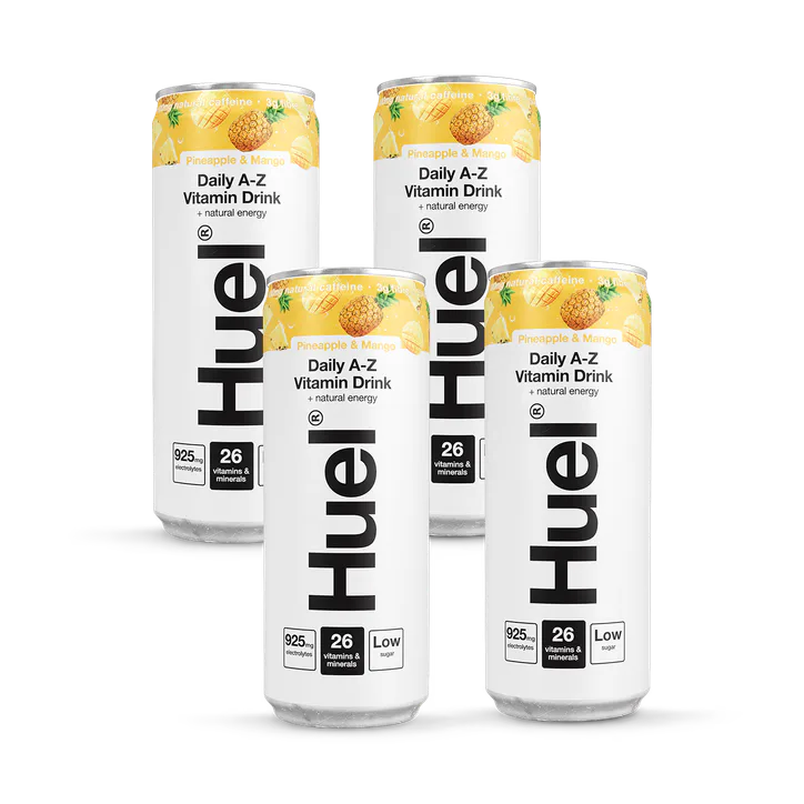 Huel Pineapple & Mango Daily A-Z Vitamin Drink x4 330ml