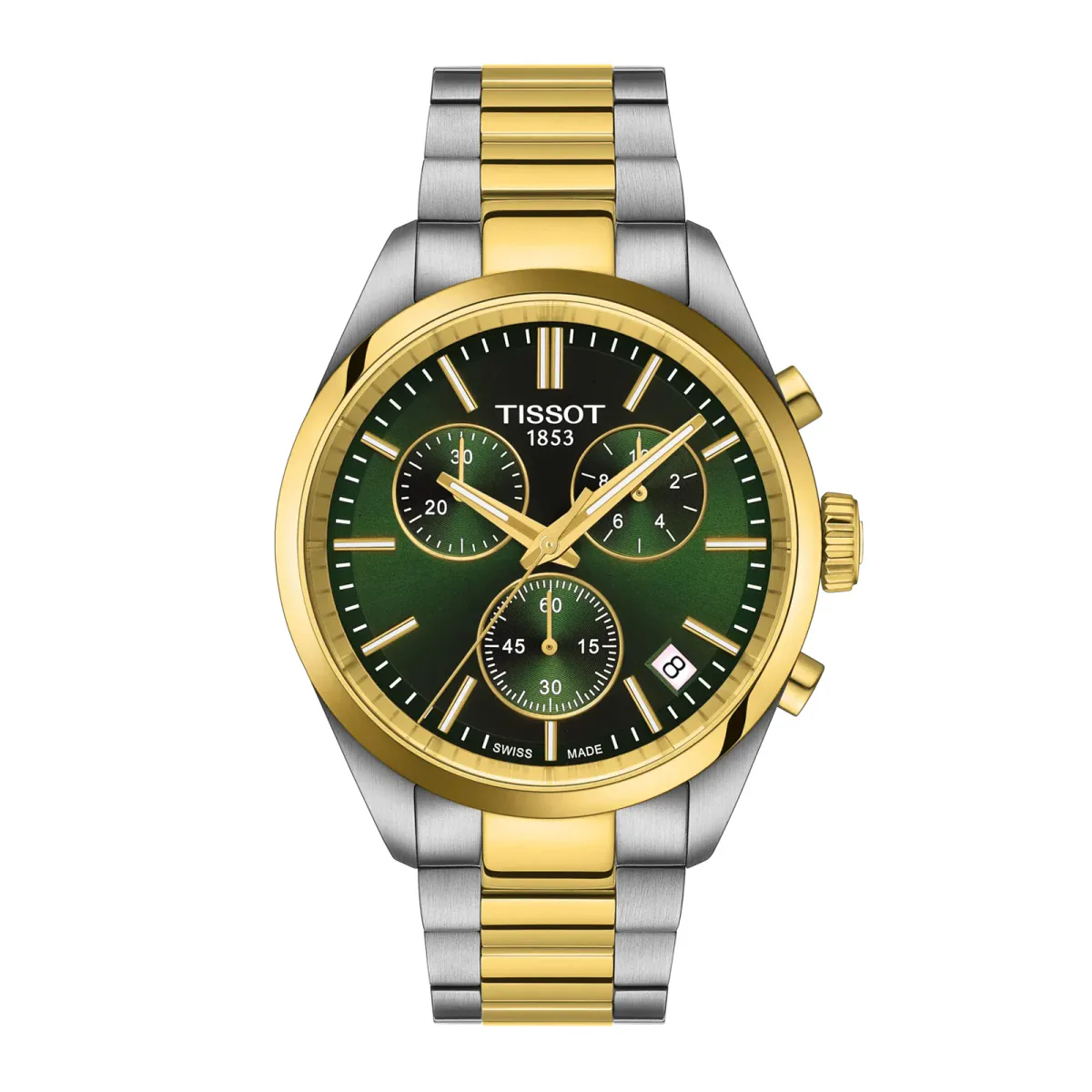 Tissot PR 100 Chronograph 40mm Mens Watch Green