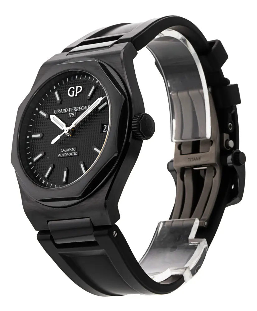 Girard Perregaux Laureato 81010-32-631-FK6A — 2022 — Excellent in Black Baton, additional product view 2