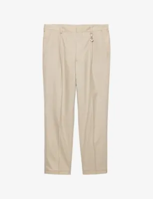 PRADA Slim-Fit Mid-Rise Cotton Trousers