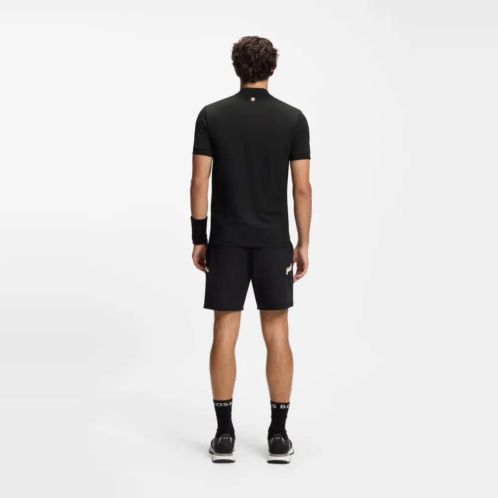Boss Men's Spin Bodymapp Short-Sleeve Slim-Fit Polo Shirt detail 3
