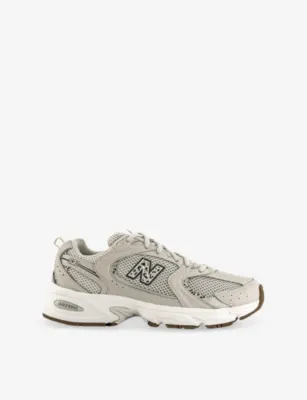 NEW BALANCE 530 Leopard-Print Mixed-Material Low-Top Trainers - 7 in SEASALT LEOPARD – Mens | Trainers | Lace up trainers