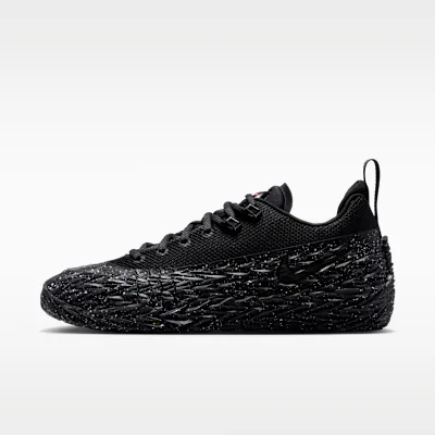 Nike S.T. Charge Basketball Shoes - Black/Dark Smoke Grey/Black/Bright Crimson