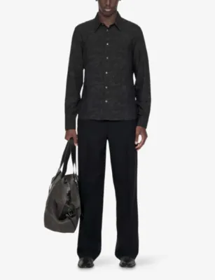 ALLSAINTS Seraphin Paisley Slim-Fit Woven Shirt detail 2