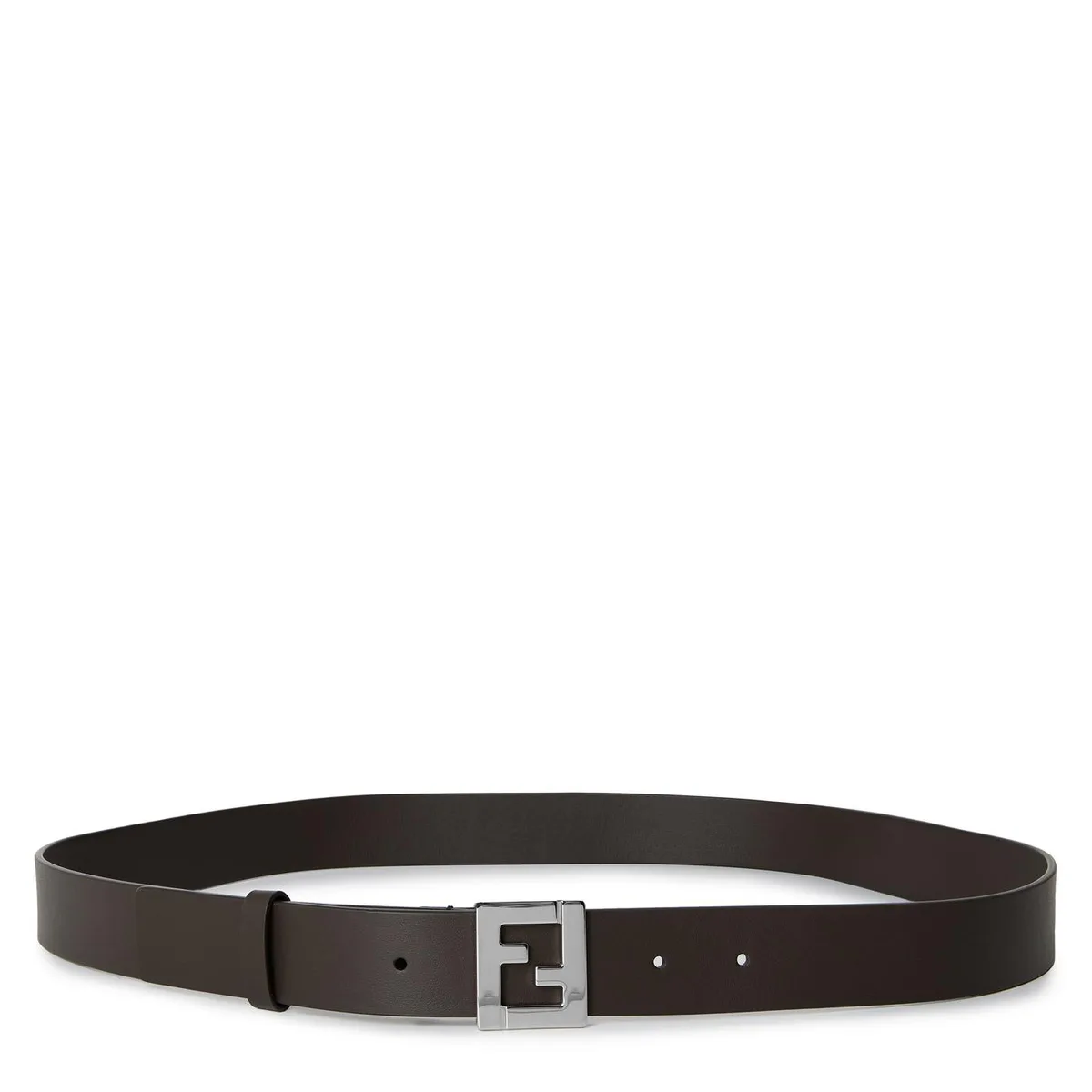Fendi Fendi FF Belt Sn64 in Ebano – Accessories