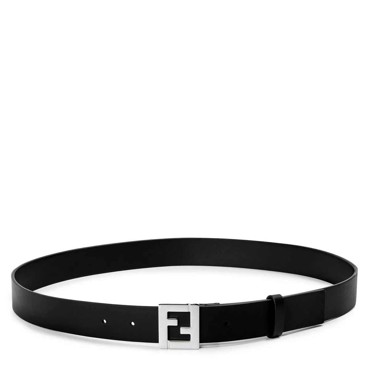Fendi Fendi FF Belt Sn64 in Nero – Accessories